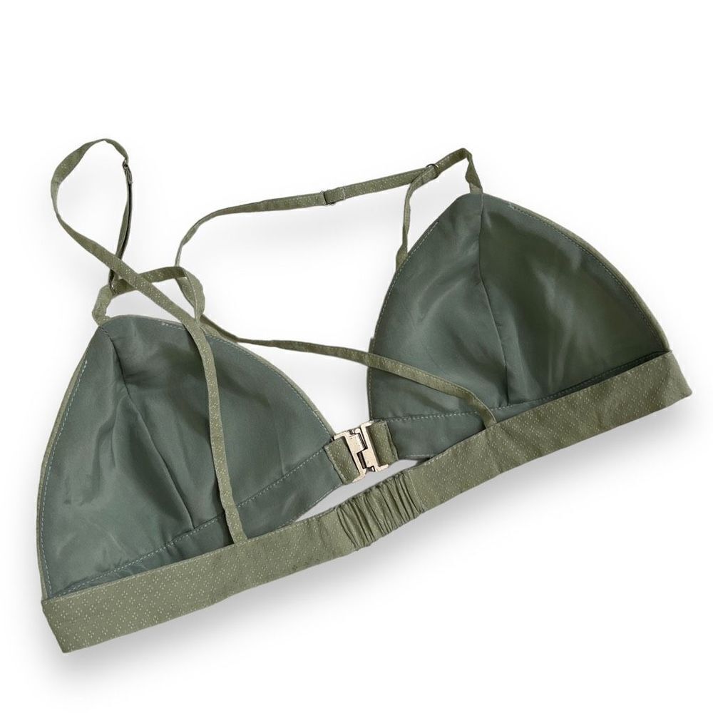 Modified / Upcycled Atoir Orion Bralette in Fog Green‎ - Picture 3 of 8